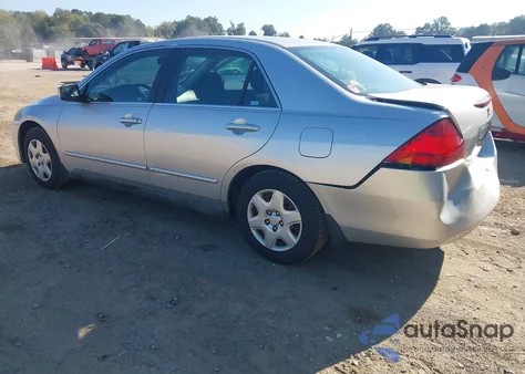 2006 Honda Accord 2.4 Lx из США, поврежденный, VIN 1HGCM56486A098966